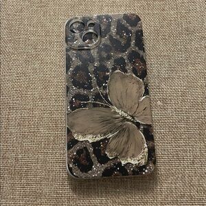 iPhone 14Plus Case Leopard Print Butterfly
Will fit other phones see description